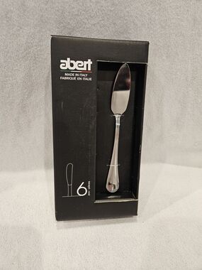 Abert 6 Pc Butter Spreader Set - Silver Made In Italy